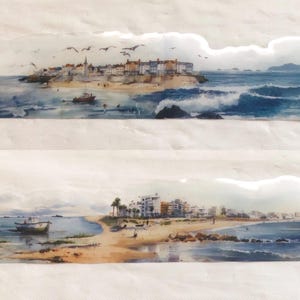 Sommer Strand Urlaub Die Cut Washi Tape