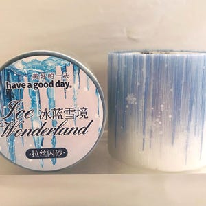 Frosted Snowflake Icicles Washi Tape