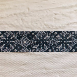 Denim Mosaic Floral Washi Tape image 5