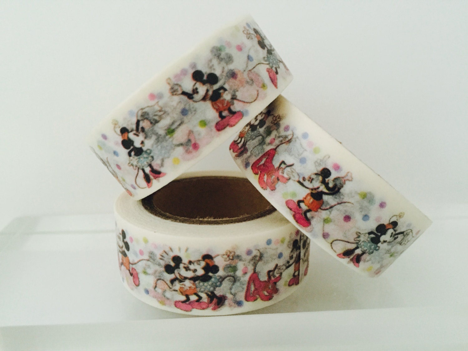 Disney Mickey and Minnie Mouse Washi Tape Etsy