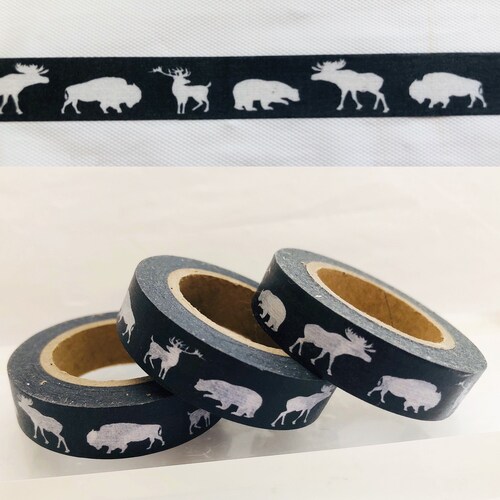 Critters of Yellowstone Washi Tape