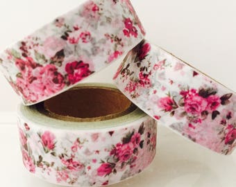 Wallpaper Roses Washi Tape