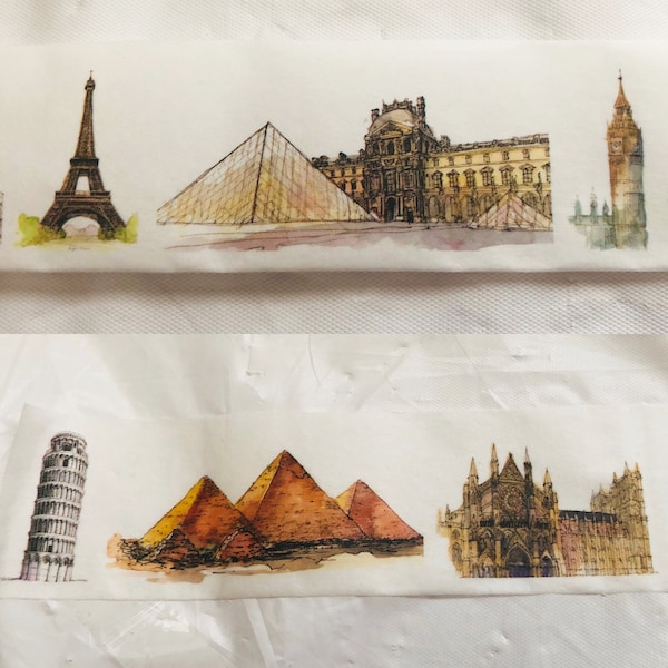 Travel the World Washi Tape