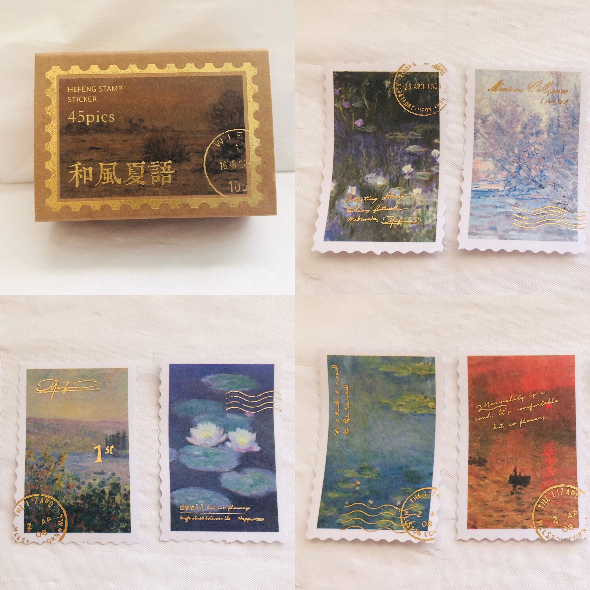 Claude Monet Metal Letter Stamps – My Metal Stamp