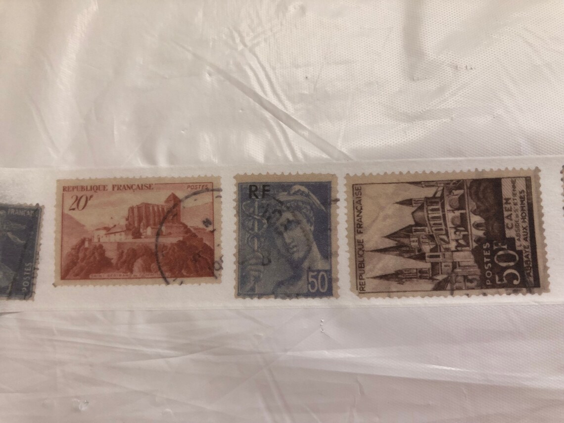 Postage Stamp Washi Tape Etsy