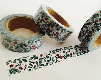 Holly Berry Washi Tape