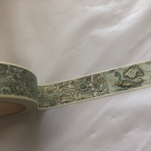 Old World Map Washi Tape - Etsy