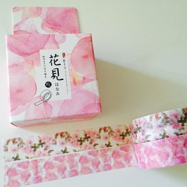 Pretty In Pink Sakura Boxed Washi Tape 2 Pack