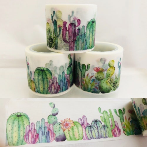 Watercolor Flower Garden Washi Tape Etsy