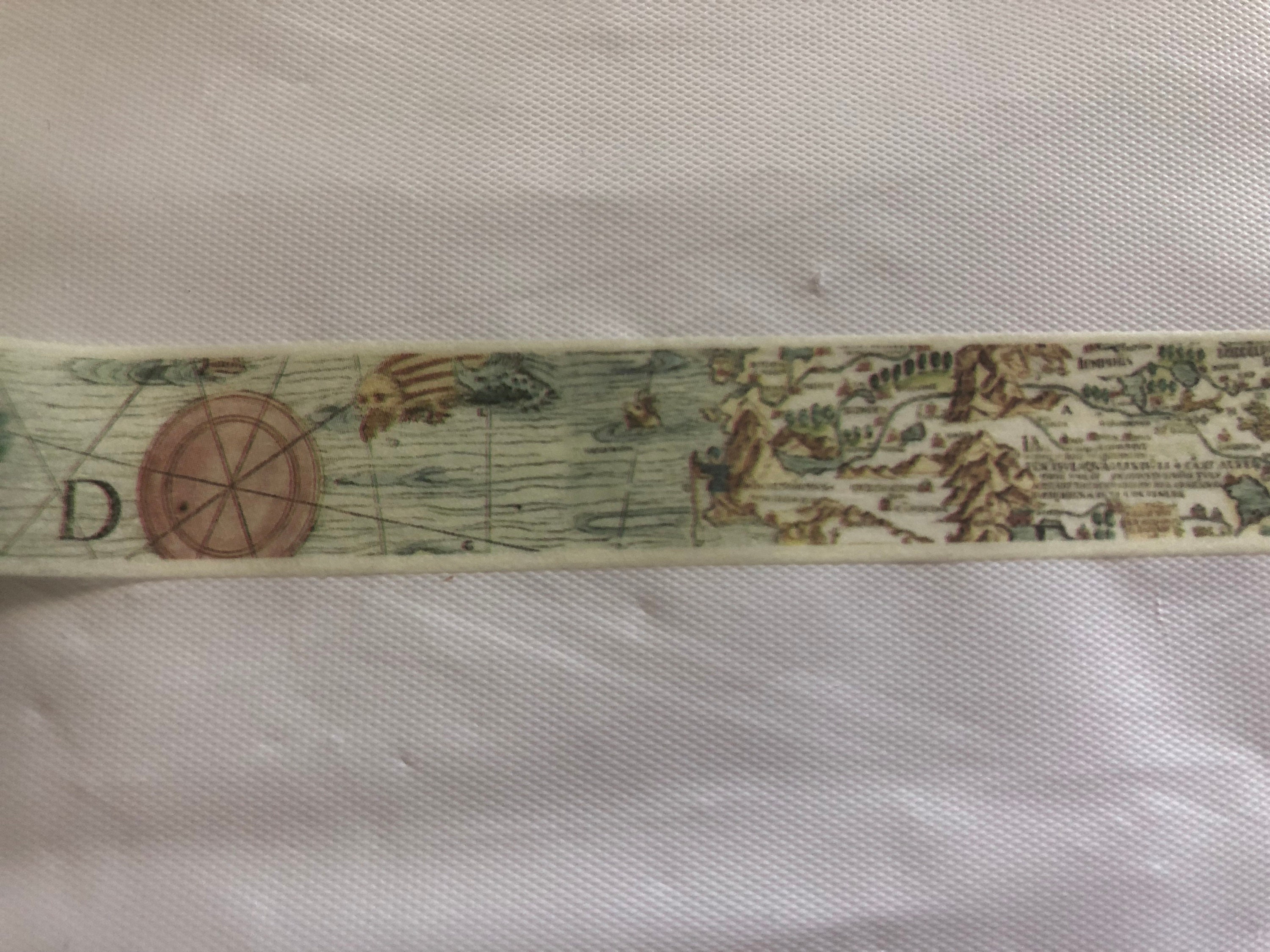 Old World Map Washi Tape - Etsy