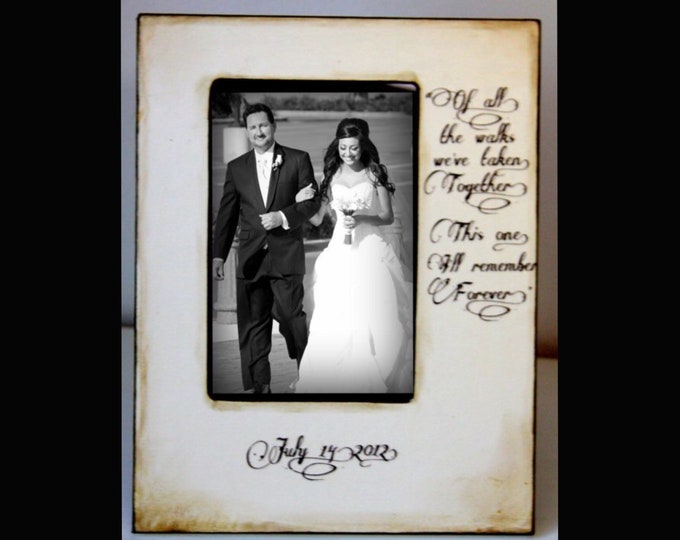 I/'ll like you for always....5x7 Mother Father Daughter Son Wedding Frame Bride Keepsake Personalize Picture Frame 4x6 I/'ll love you forever