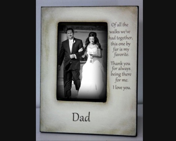 Father Daughter Wedding Frame Bride Walk Down The Aisle Father Daughter Wedding Frame Bride