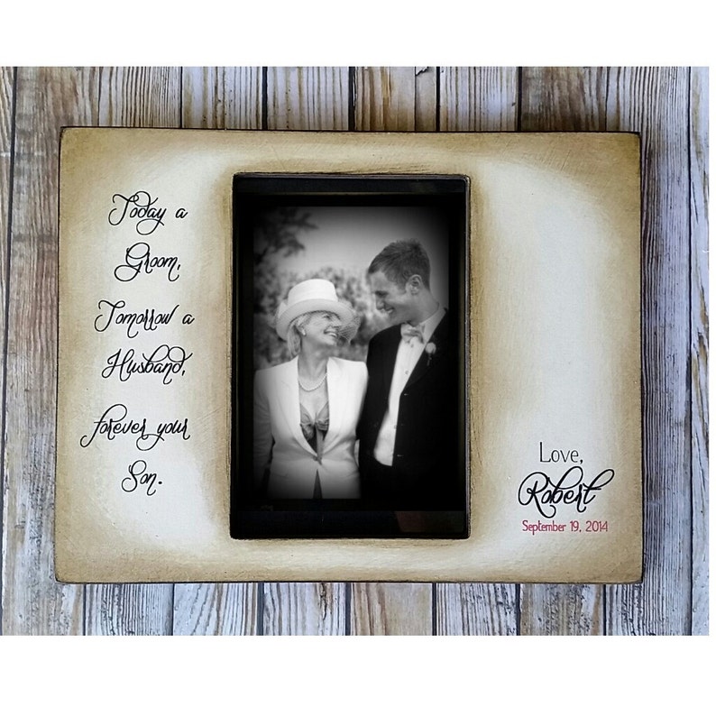 Today a Groom Tomorrow a Husband Forever Your Son. Father - Etsy