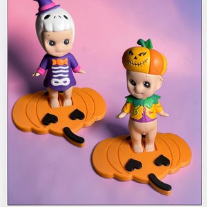 Pumpkin Foot Plates | Sonny Angel Halloween Display Stand (2-Pack)
