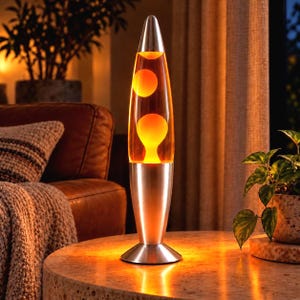 Vintage Rocket Lava Lamp - Etsy