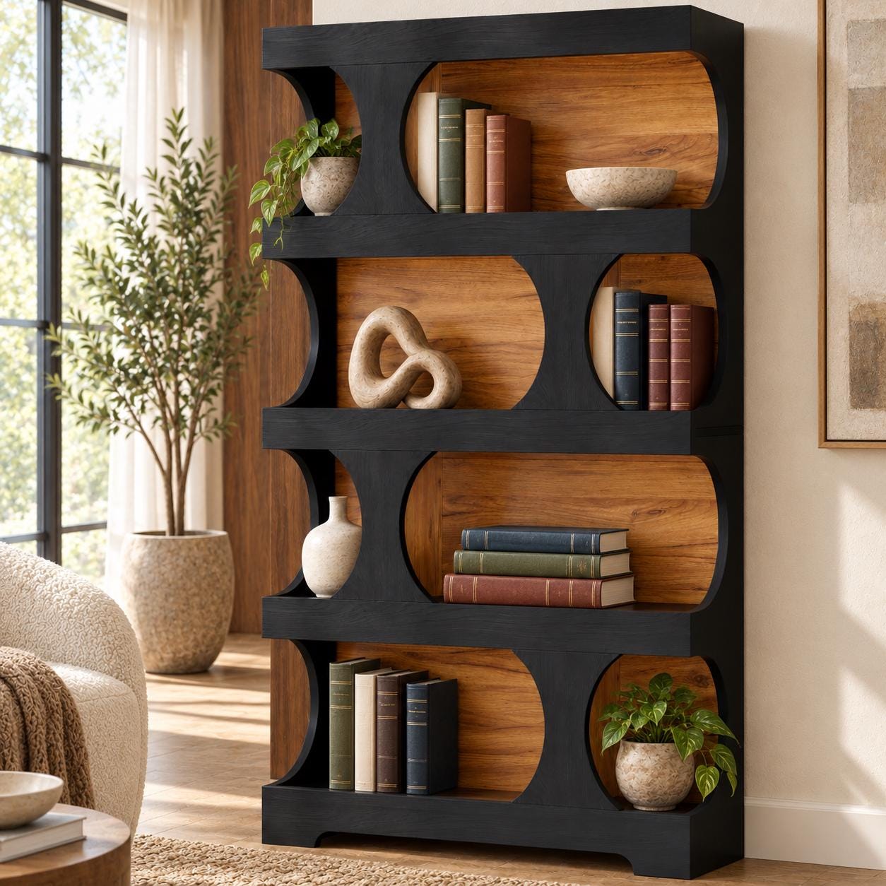 Curved Shelving Unit - Etsy