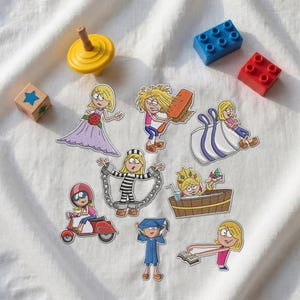 Vintage Lizzie McGuire Custom Embroidered Patch, Retro 2000s Cartoon Iron-on Patch, Millennial Gift Velcro patch, Denim Jacket Badge