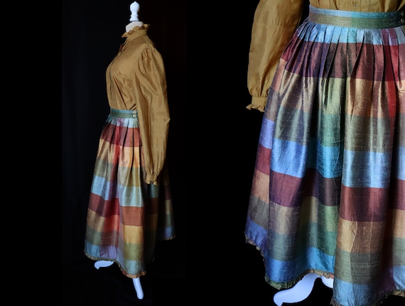 1970/80 Micmac St Tropez skirt and blouse set, in… - image 2