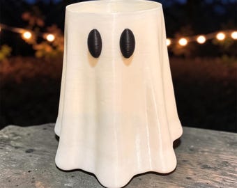 Halloween Ghost 12 oz Can Cozy and Pen Holder Desk Organizer