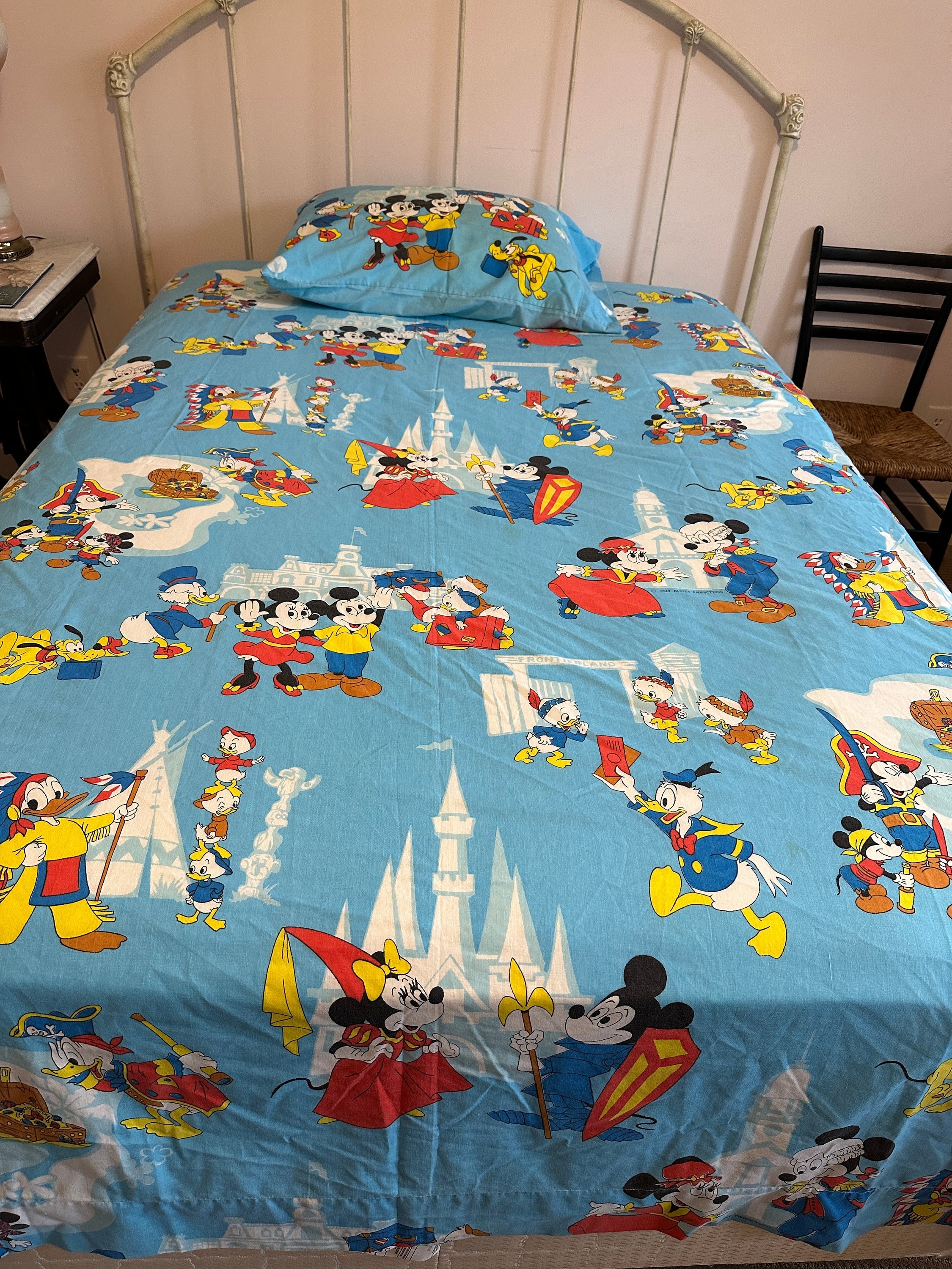 Walt Disney sheets Mickey Mouse Minnie Mouse Donald Duck Bedding Sets