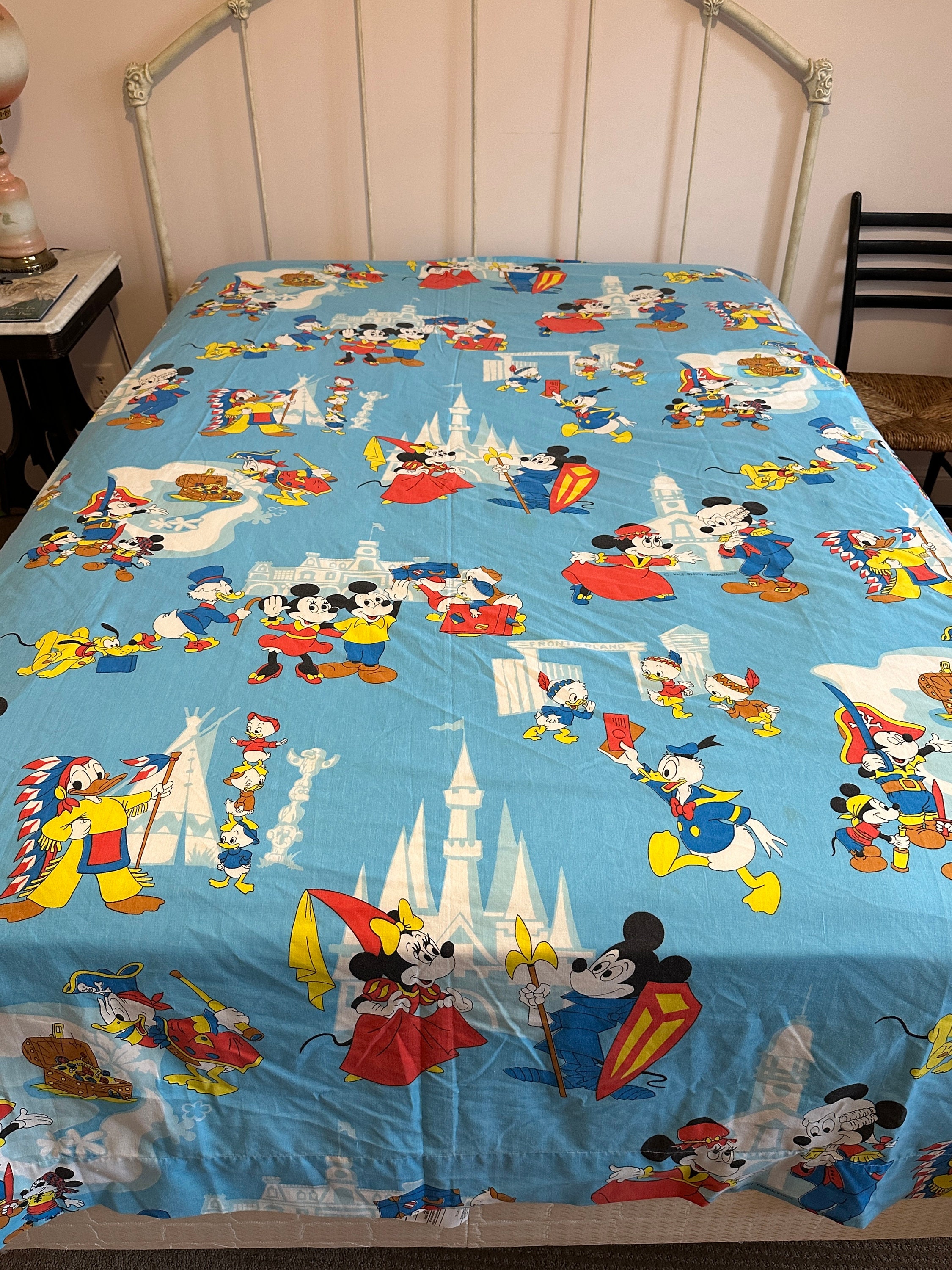 Walt Disney sheets Mickey Mouse Minnie Mouse Donald Duck Bedding Sets