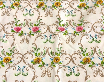 Canon Royal Family twin sheet set pink roses