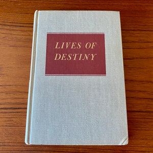 Lives of Destiny Donald Culross Peattie Muir Mozart Voltaire Michelangelo Houghton Mifflin 1954 First Antique Hardcover Book image 1