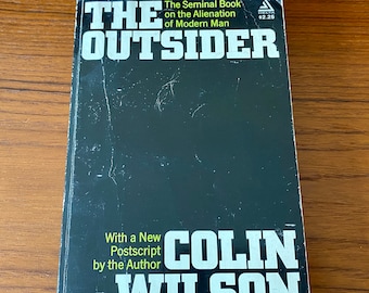 The Outsider - Colin Wilson - Dell First Softcover Edition 1956 - Existentialism - Philosophy - Rare Vintage Non-Fiction Book