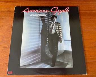 American Gigolo - Original Soundtrack - Giorgio Moroder - Blondie - Polydor 1980 - Vintage Vinyl LP Record Album