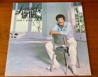 Lionel Richie - Can't Slow Down - "All Night Long" - Dance Pop - Motown 1983 - Vintage Gatefold Vinyl LP Record Album