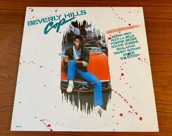Beverly Hills Cop - Motion Picture Soundtrack - Patti La Belle - Glen Frey - Shalamar - MCA 1984 - Vintage Vinyl LP Record Album