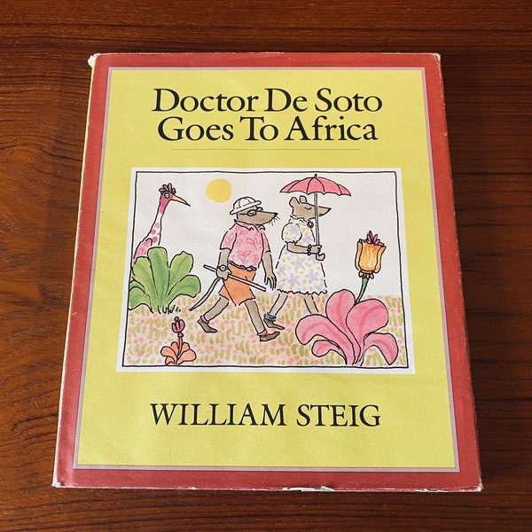 Doctor De Soto Goes to Africa - William Steig - Harper Collins 1992 - Vintage Children's Book Read Aloud