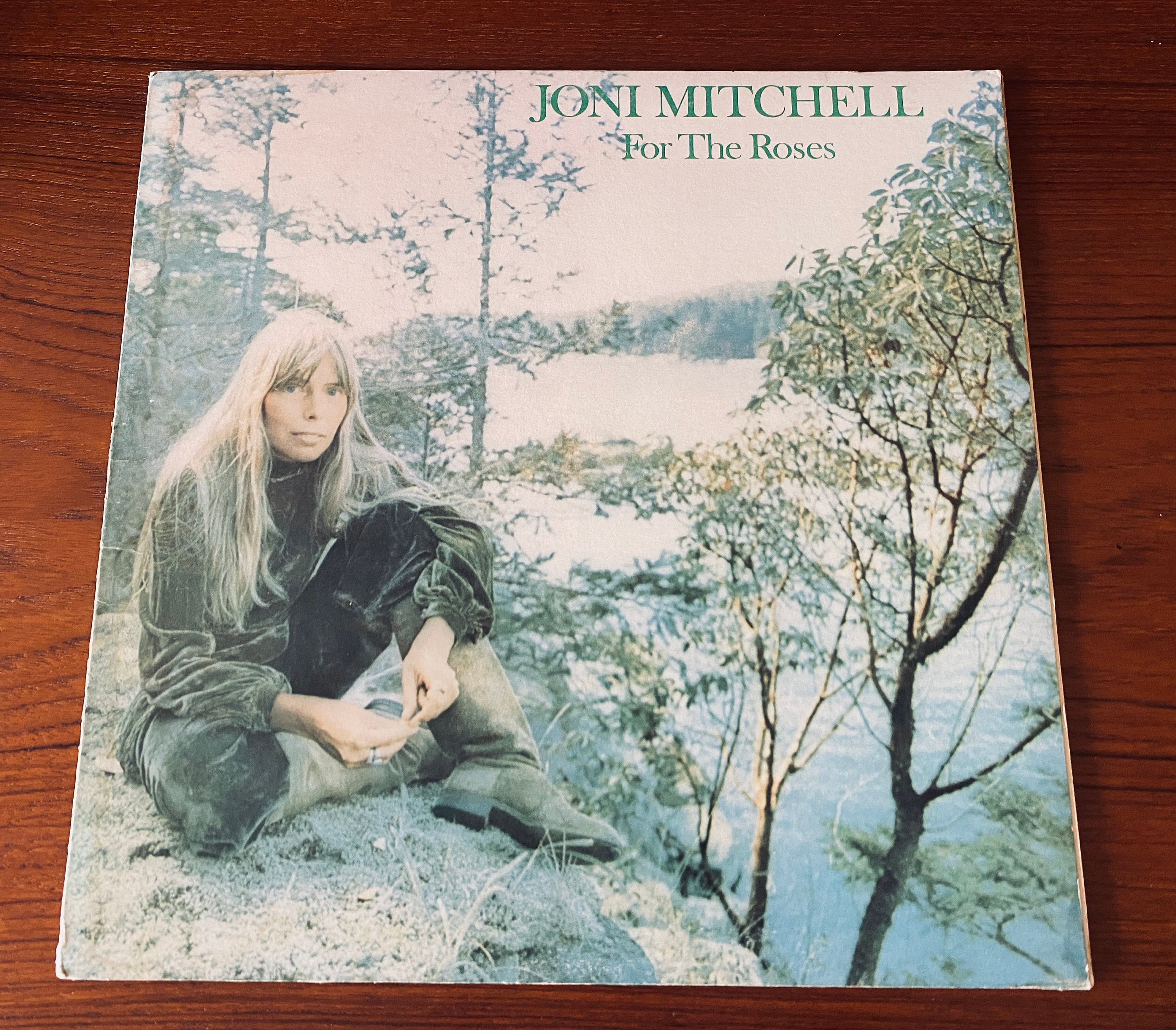 Joni Mitchell - for the Roses - 1972 Gatefold Vinyl LP Record