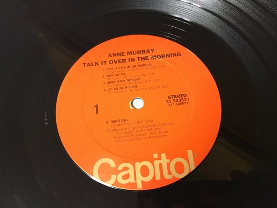 Anne Murray Talk It Over In The Morning Let Me Be Etsy Anne Murray Talk It Over In The Morning Let Me Be Etsy
