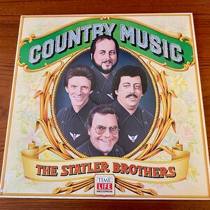 Country Music - The Statler Brothers - &quot;Bed of Rose&#39;s&quot; - Time Life 1981 - Vintage Vinyl LP Record Album