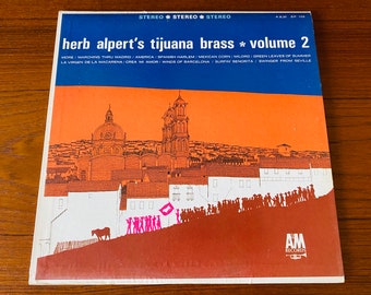 Herb Alpert's Tijuana Brass Volume 2 - "Spanish Harlem" - Original A&M 1963 - Vintage Vinyl LP Record Album