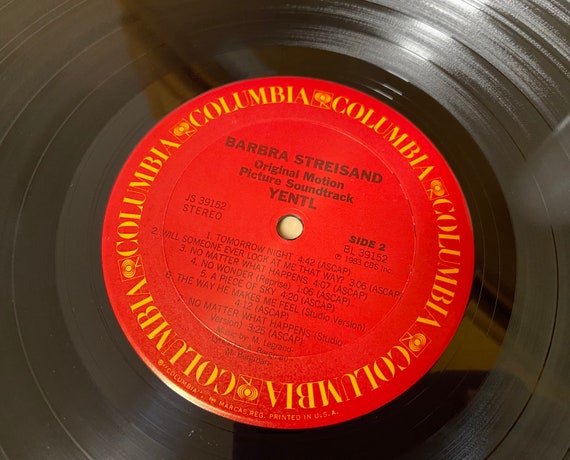 Barbra Streisand - Yentl Soundtrack - 1983 Vintage Vinyl Record - Etsy