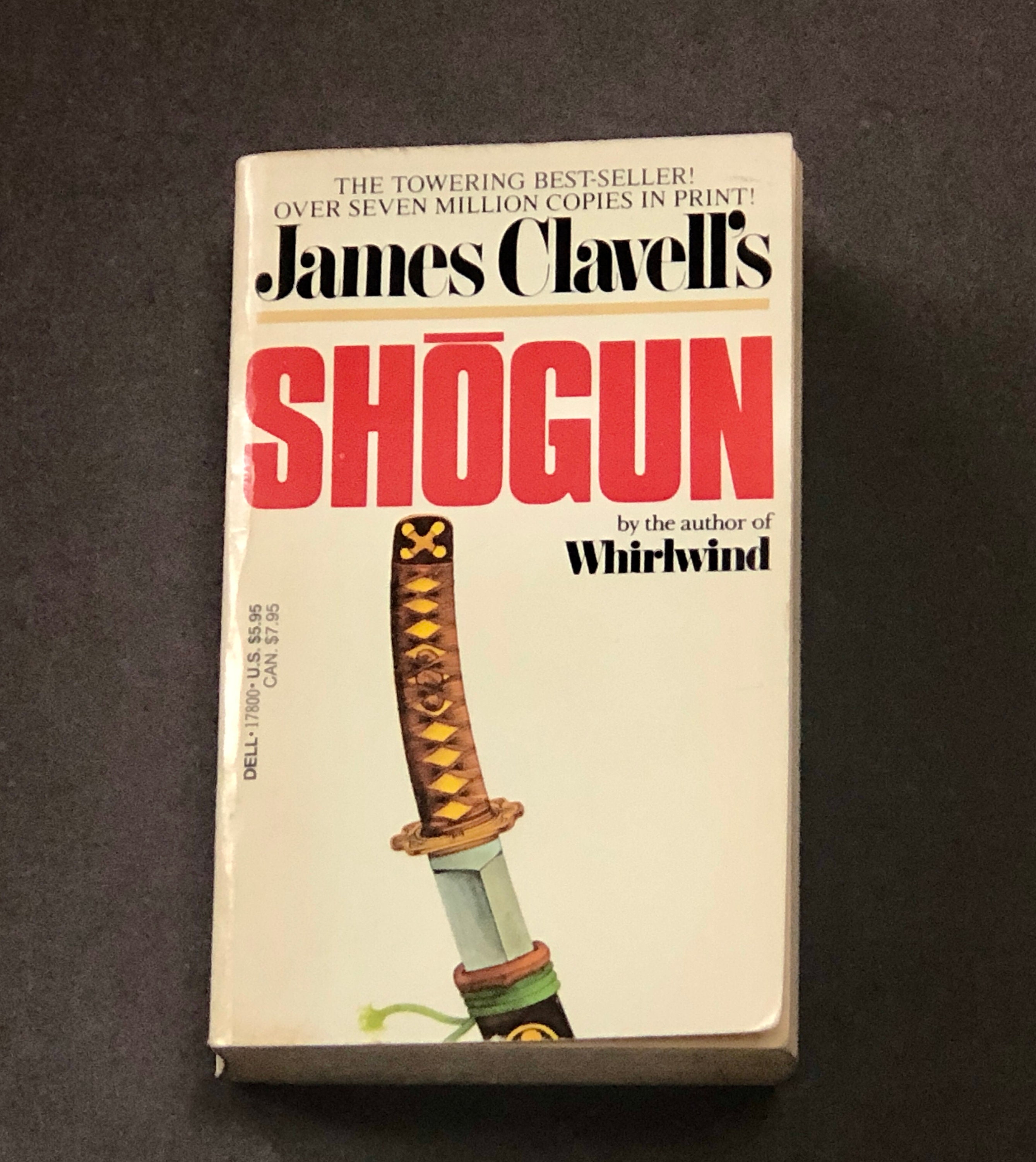 Shogun - James Clavell - Dell 1986 Mass Market Paperback Book