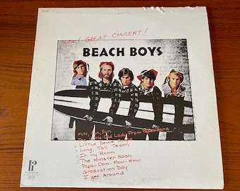 Les Beach Boys - Waouh ! Super concert ! - Album live - « Little Deuce Coupe » - Pickwick 1972 - Album vinyle vintage LP