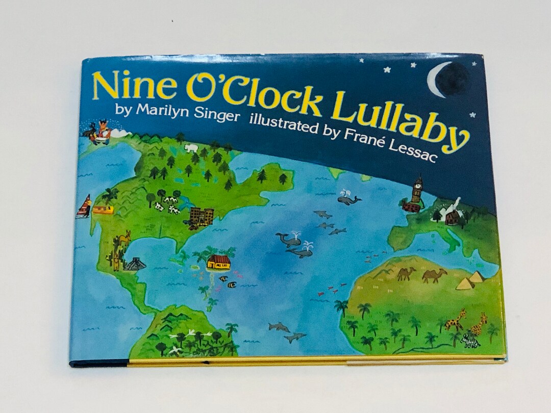 Nine O'clock Lullaby Marilyn Singer Frane Lessac Etsy