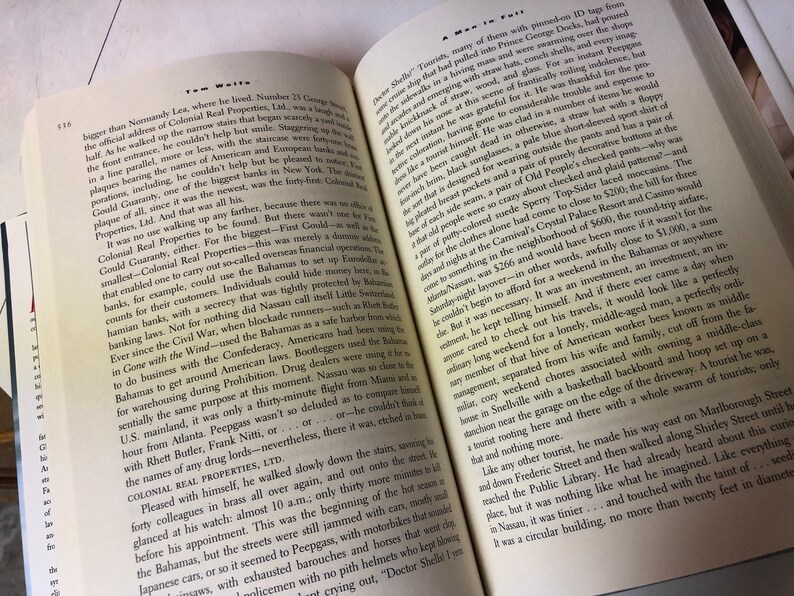 Tom Wolfe A Man in Full Farrar Straus & Giroux 1998 First - Etsy