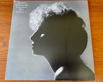 Vintage Barbra Streisand Greatest Hits Vol. 2 Vinyl Record - 1978 Columbia LP