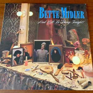 Bette Midler - Mud Will Be Flung Tonight! - Atlantic 1985 - Live Stand Up Comedy - Vintage Vinyl LP Record Album