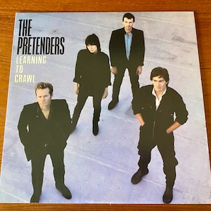 The Pretenders - Learning To Crawl - &quot;Back On the Chain Gang&quot; - Sire 1983 - Vintage Vinyl LP Record Album
