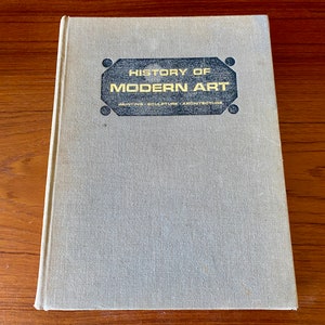 History of Modern Art - H.H. Arnason - Painting - Sculpture - Architecture - Abrams/Prentice Hall - Vintage Hardcover Art Book
