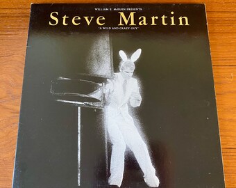 Steve Martin - A Wild and Crazy Guy Vinyl LP - 1978 Comedy Album w/ Poster