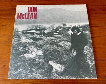 Don McLean - "The More You Pay" - "Bronco Bill's Lament" - Original UA 1972 - Vintage Vinyl LP Record Album