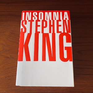 Stephen King - Insomnia - Viking Penguin 1994 First Edition - Horror Fantasy Novel - Vintage Hardcover Book