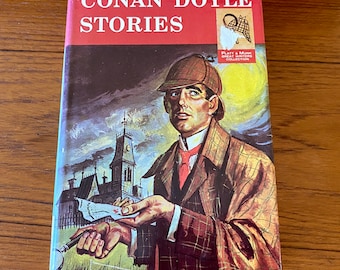 Conan Doyle Stories - Six Notable Adventures of Sherlock Holmes - Platt & Munk 1960 - Vintage Hardcover Book