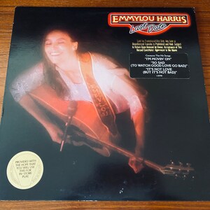 Emmylou Harris - Last Date - Country - WB Records 1982 - Vintage Vinyl LP Record Album